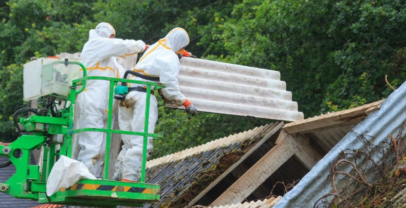 asbest dak verwijderen